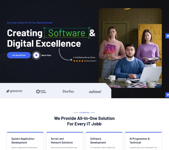 dynamic website development company